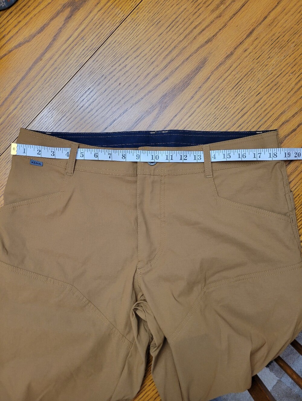 KÜHL Renegade Rock Pants Men's 36x30 Tapered Hiking Climbing Khaki Tan - Picture 11 of 14